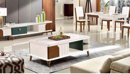 Bàn trà mặt đá cao cấp