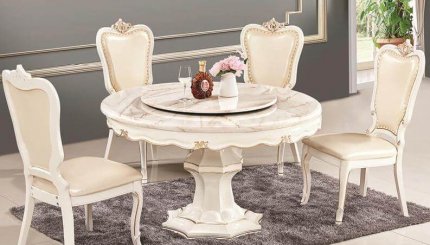 bàn ghế ăn tân cổ điển 724