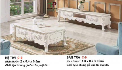 bàn trà kệ tivi nhập khẩu