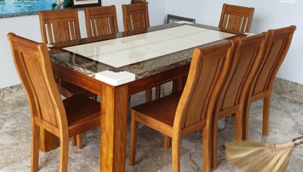 bàn ăn mặt đá marble (1)
